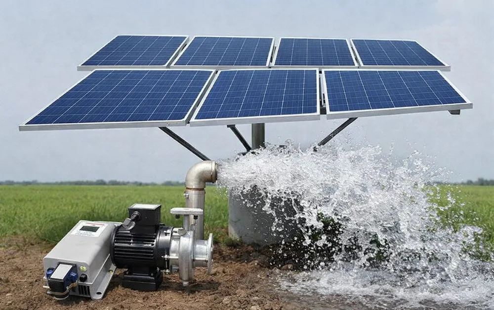The Role of Solar Water Pumps in Climate-Resilient Farming